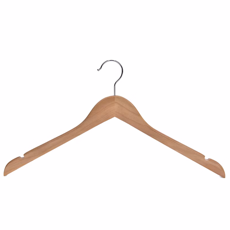 Winsun Hanger Customized and Wholesale Hanger Curving Solid Wooden Hanger