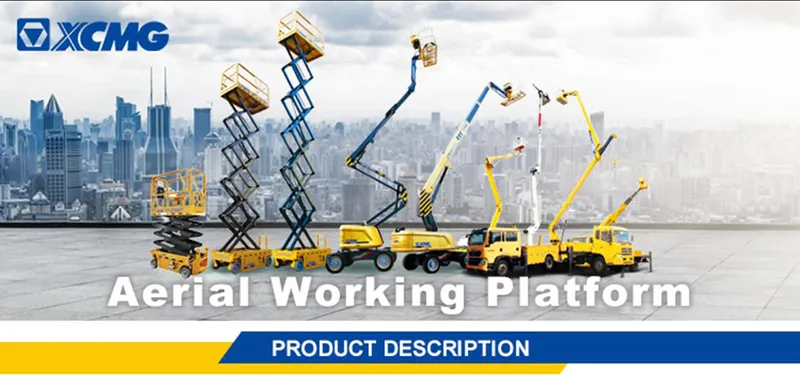 XCMG Electric Vertical Platform Lift Xg0807dcw Mini 8m Mobile Car Aerial Work Platform Scissor Lifts Price