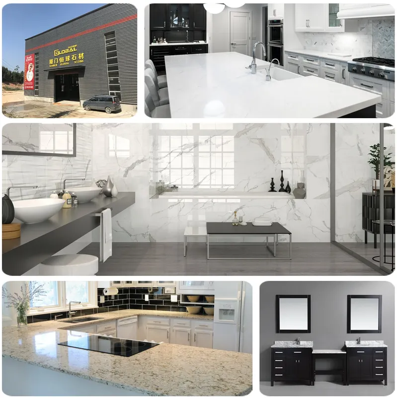 Affordable Fantasy Brown Marble Slabs for Home Kitchen Worktops