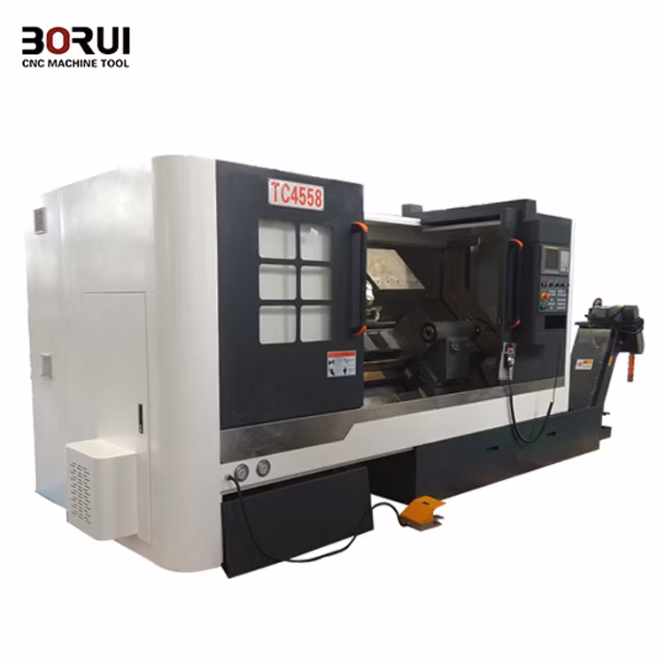 China Linear Guideway Tc4580 CNC Lathe Machine with Price
