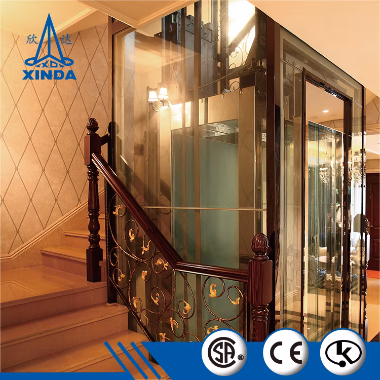 Home Passenger Lift Villa Residential Elevator with Longer Service Life