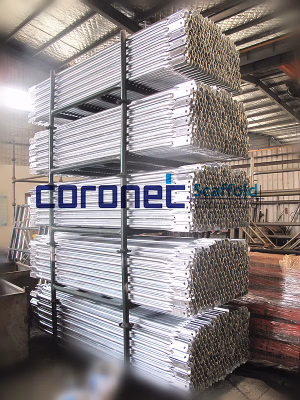 ANSI Certified Building Material Galvanized Sidewalk Shed Girth Frame Scaffolding (CSSSG)