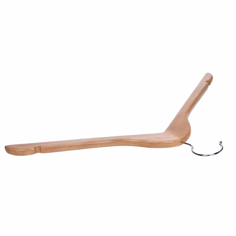 Winsun Hanger Customized and Wholesale Hanger Curving Solid Wooden Hanger