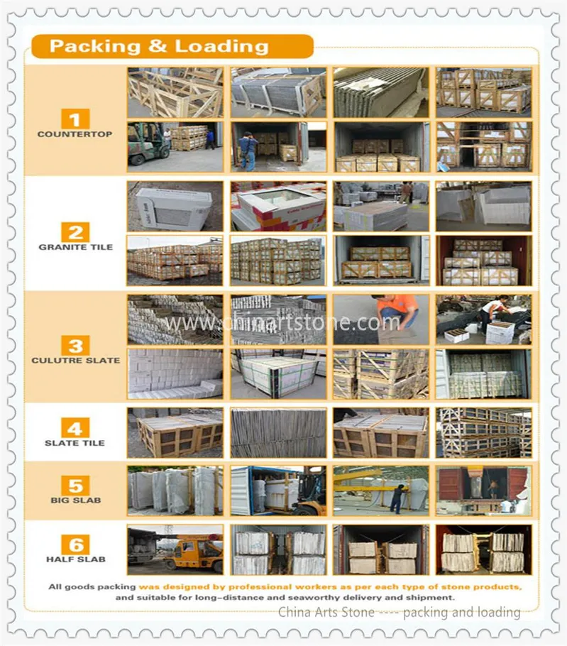 Nature Granite Marble Tiles for Floor and Sidewalk