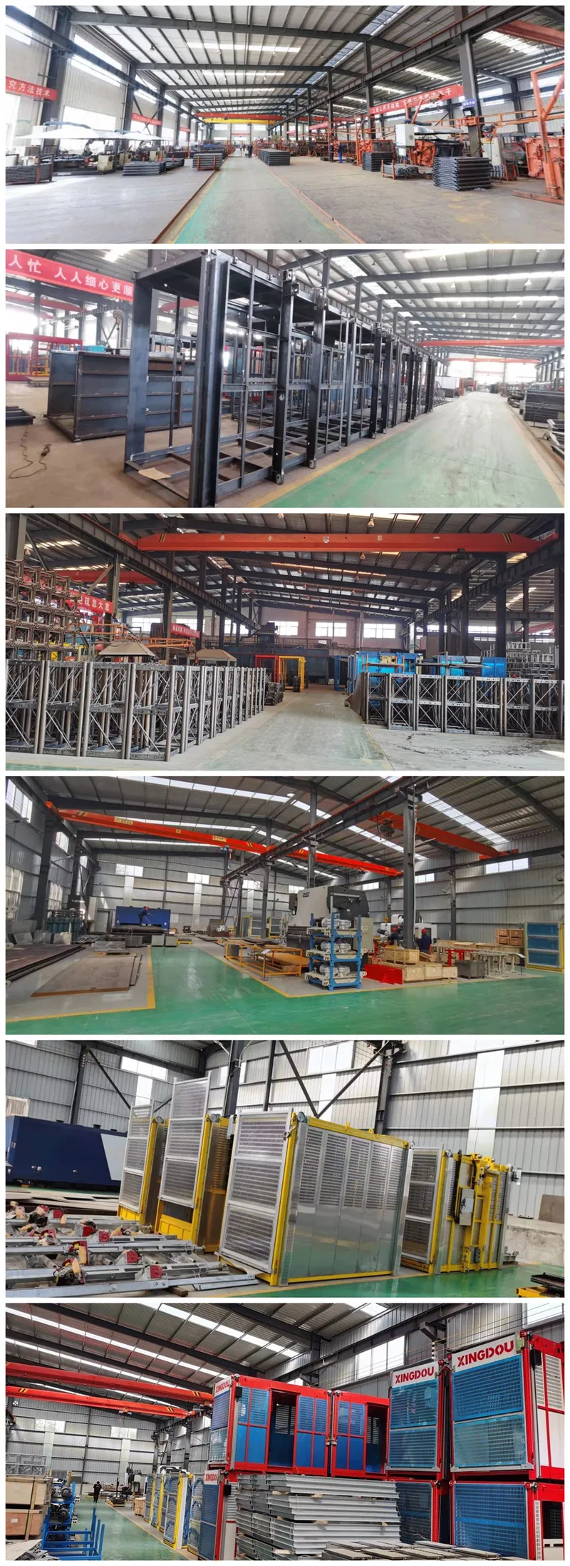 Topsale Manufacturer of Construction Elevator Builder Material Facade Building Lift