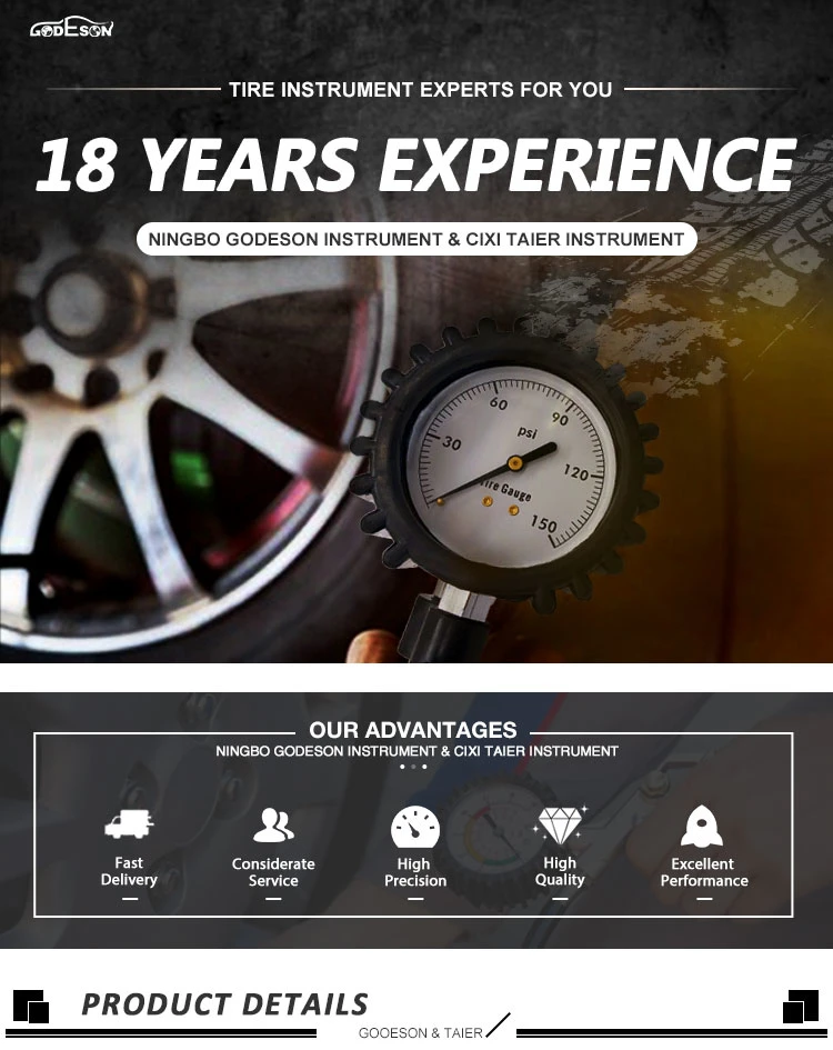 1inch 25mm Mini Axial Direction Dial Pressure Gauge