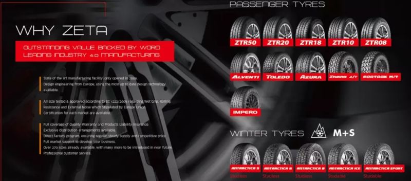 Radial Car Tires, PCR Tires, Passenger Car Tire (175/70R13, 185/65R14, 195/65R15, 205/55R16)