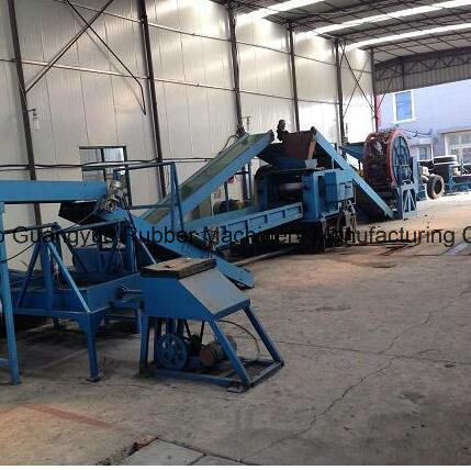 Xkp560 Automatic Waste Tire Recycling Machine with 3ton Capacity