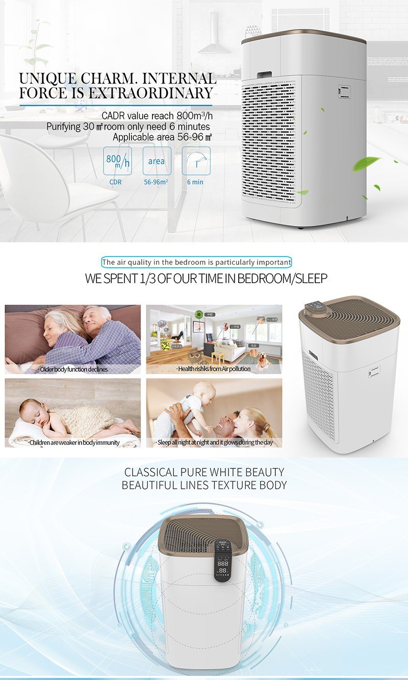3u Air Cleaner with Children Lock for Room