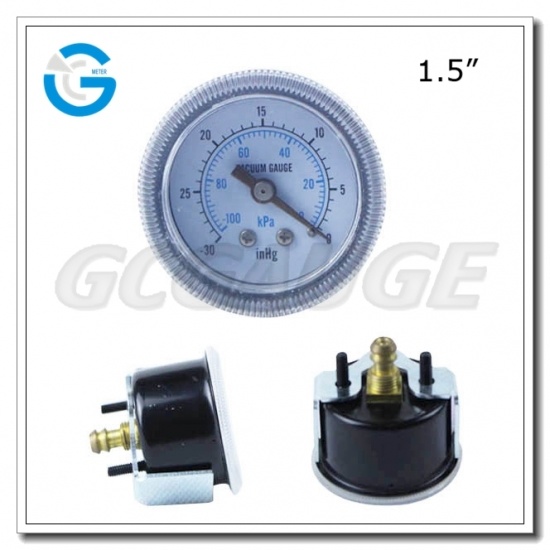 High Quality 2.5inch Bottom Connection Manometer with 100 Mbar