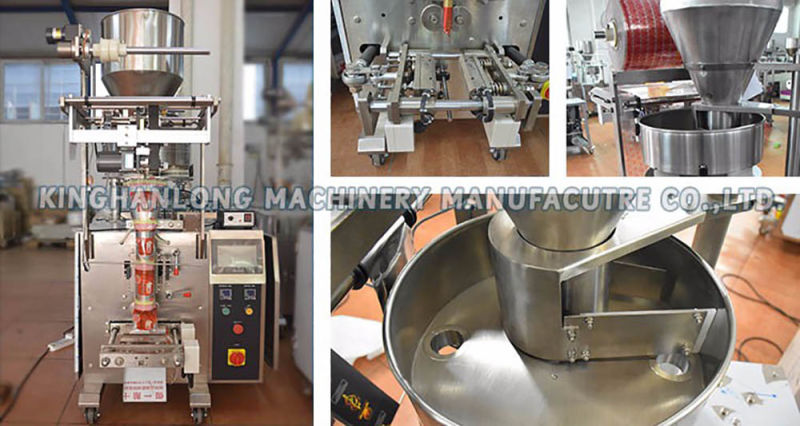 Vertical Sachet Popcorn Filling Machine Puffed Rice Packing Machinery