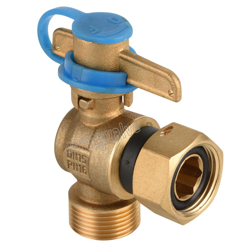 DN40 Right Angle Water Meter Ball Valve