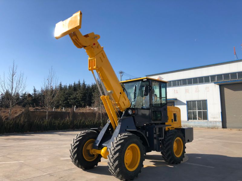 2 Ton Eougem Zl20 Skid Telescopic Loader with Quick Hitch and Joystick Control