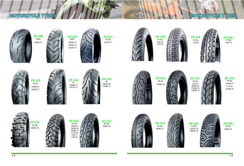 Wheels Parts Cross-Country Bias Tyre for Motorcycle