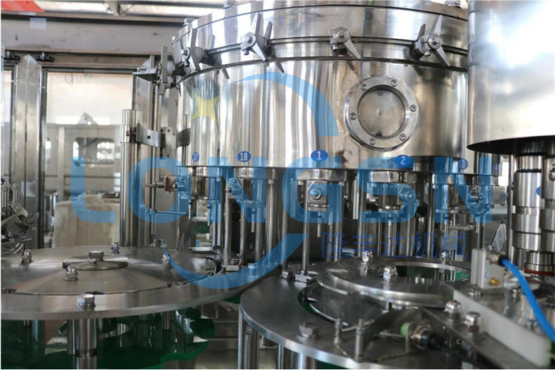 Carbonated Beverage Beer Bottling Machine/Juice Bottling Machine/Small Scale Juice Filling Machine