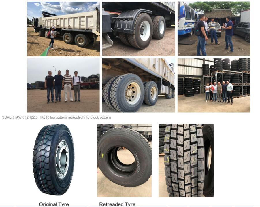 Superhawk Radial Truck Bus Tire, Commercial Truck Tire Neumaticos (11R22.5 275/70R22.5)