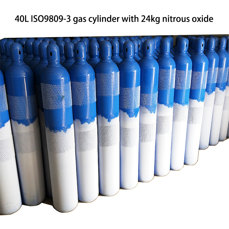 Competitive Price Laughing Gas Cylinder Price 10L 40L Medical Nitrous Oxide N2o