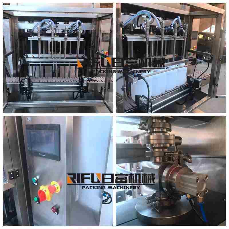 Glass Jar Automatic Filling Machine/Oil Bottling Machine/Edible Oil Bottling Plant