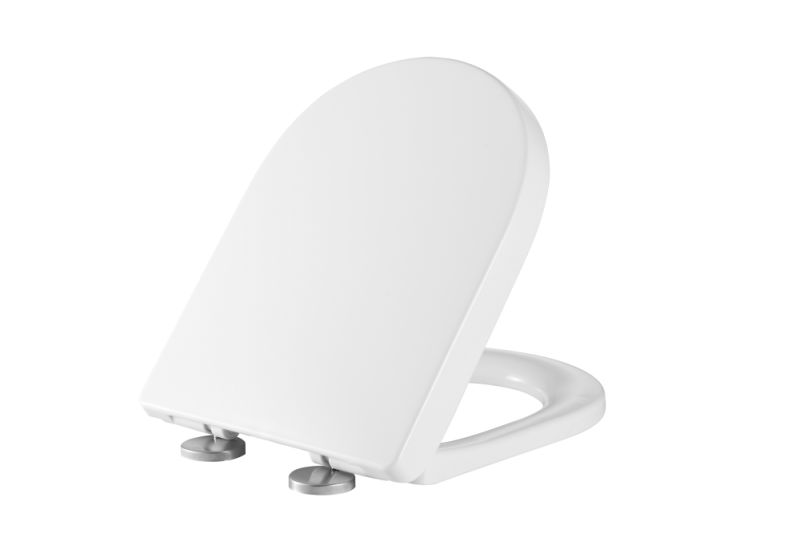 One Button Quick Release U Shape Toilet Seat Cover