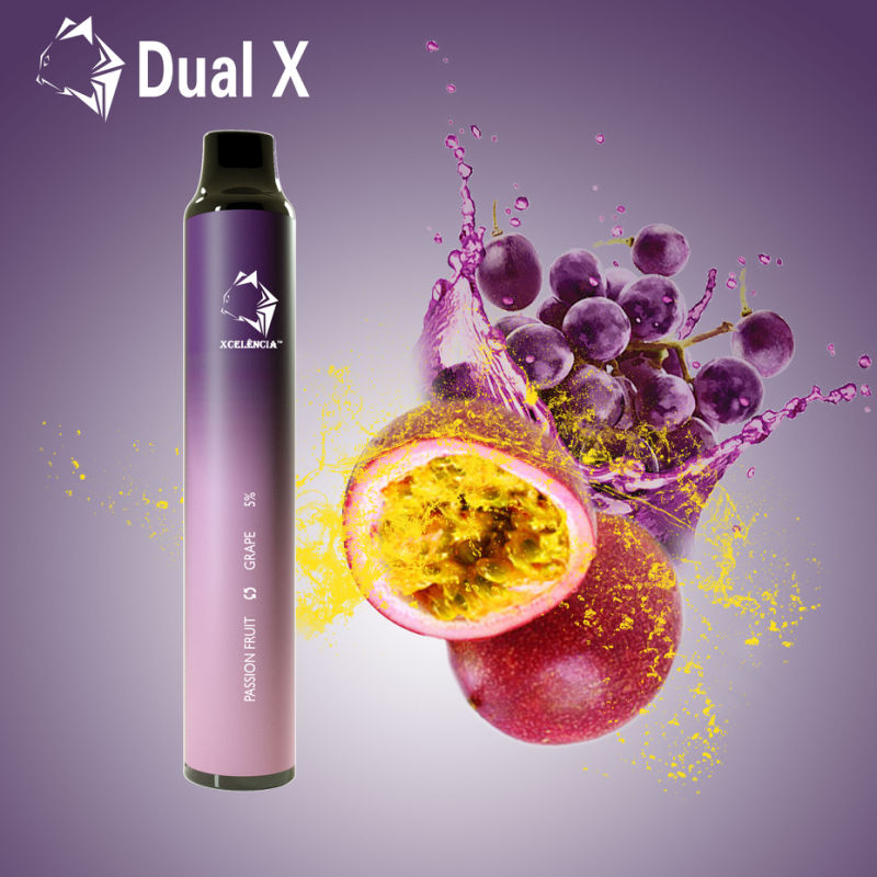 Dual X Double Pod Wholesale 1400 Puffs Smooth Airflow Switchable Flavor Disposable Vape