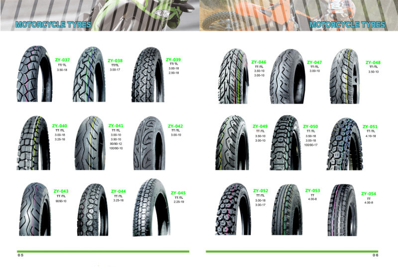 Wheels Parts Cross-Country Bias Tyre for Motorcycle