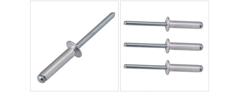 Open End Blind Rivets 3mm Steel Mandrel Closed Blind Rivets