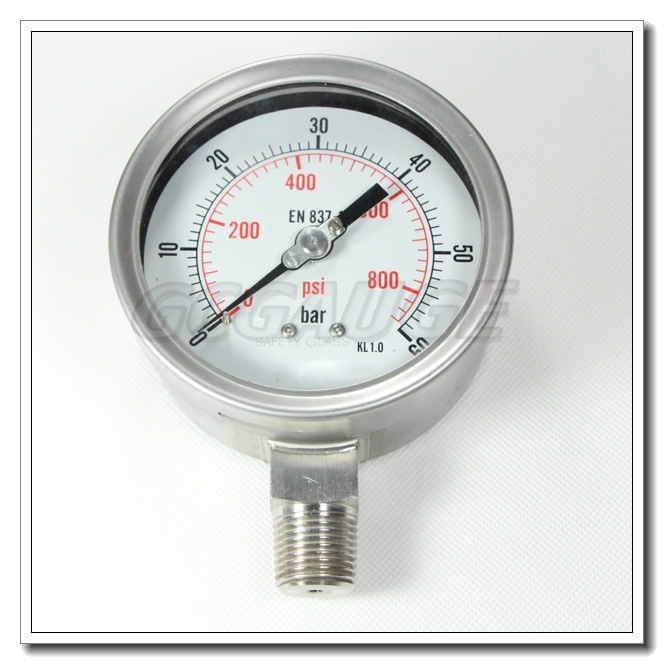 2.5inch 60mm Manometers Bar with 1/8 Connector