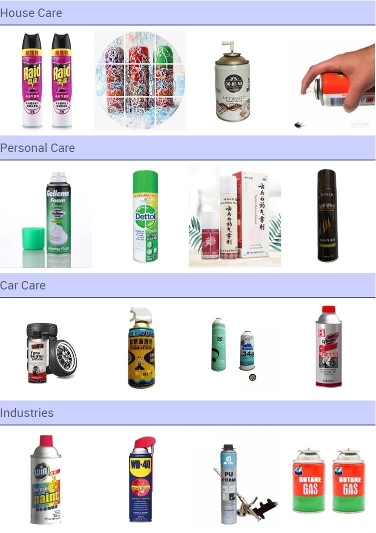 Factory Direct Sale Aerosol Deodorant Air Freshener Body Spray Can Filling Machine