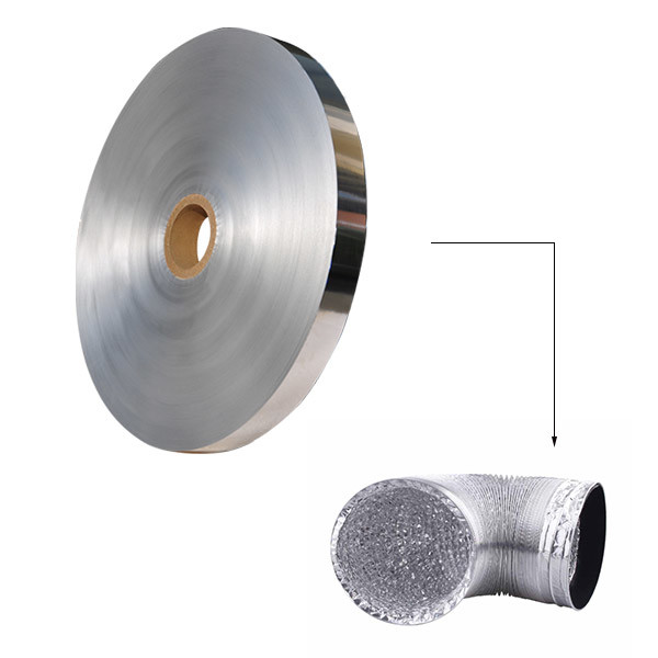 Flexible Insulation Pet Film Aluminum Laminate Tape for Flexible Air Conditioning Duct
