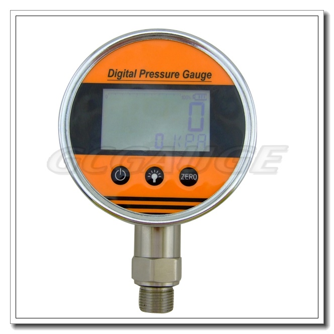 China Factory High Quality Stainless Steel Back Mounting Digital Manometer