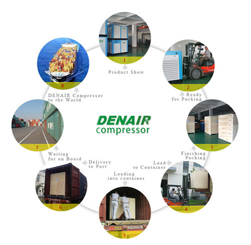 Denair Small Mute Oil-Free Scroll Air Compressor with Air Tank