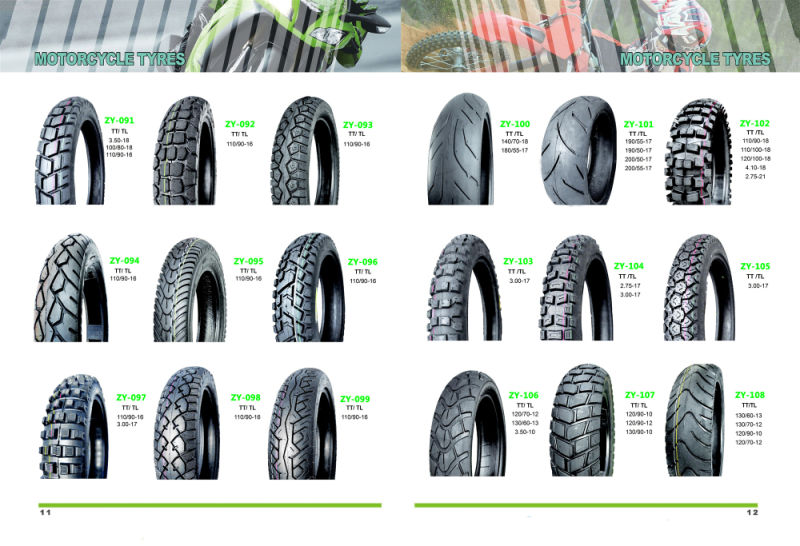 Wheels Parts Cross-Country Bias Tyre for Motorcycle