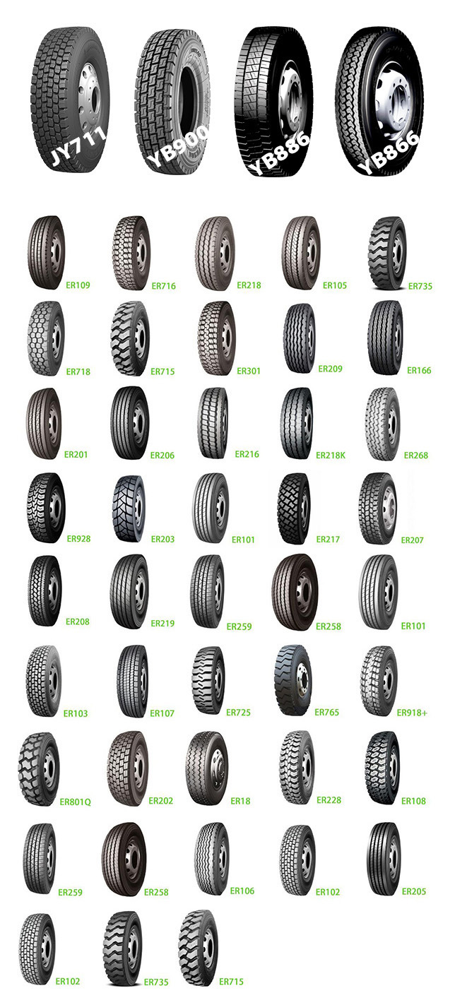 1200r20 Truck Radial Tyres/ Trailer Tyre / TBR Tire with Reach Bis Inmetro