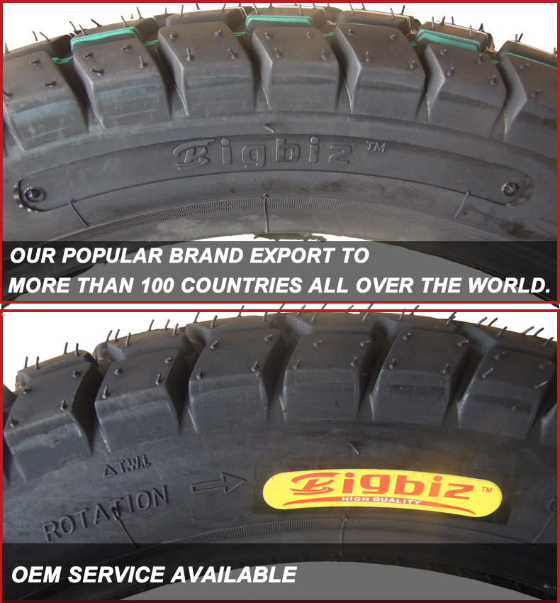 China Good Quality 2.75-17 Tubeless Motorcycle Tire/Tyre