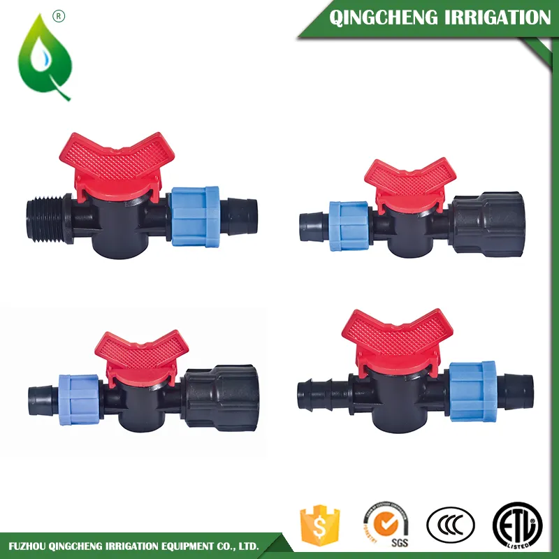 Plastic Irrigation Offtake Mini PP Valve for Drip Tape