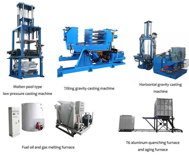 Low Pressure Aluminum Casting Machine for Pumps and Valves