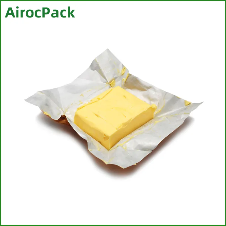 Food Grade Aluminum Foil Wrap for Cheese and Butter Packing