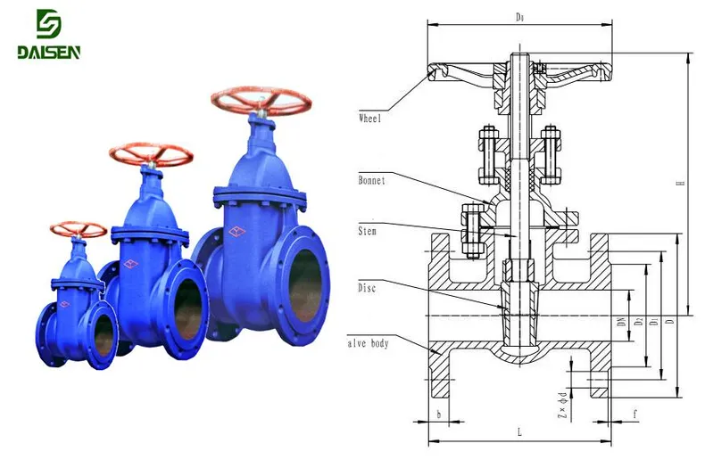 a+Z45t/W-10/16 Wedge Gate Valve Pn10/16