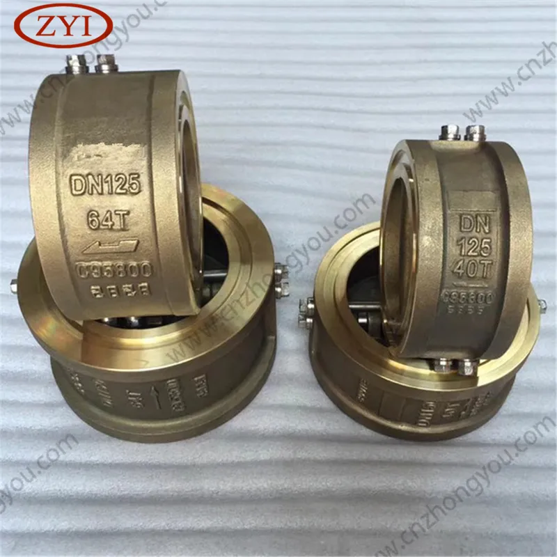 150lb Brass Swing Type Wafer Check Valve