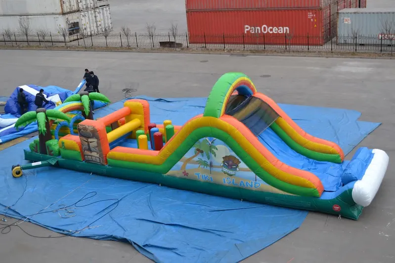 2019 New Adventure Rush Inflatable Obstacle Course for Sale