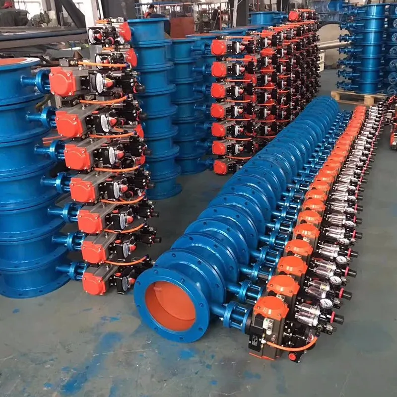 Control Wafer Lug Pneumatic Actuator Manual Wafer Butterfly Valve