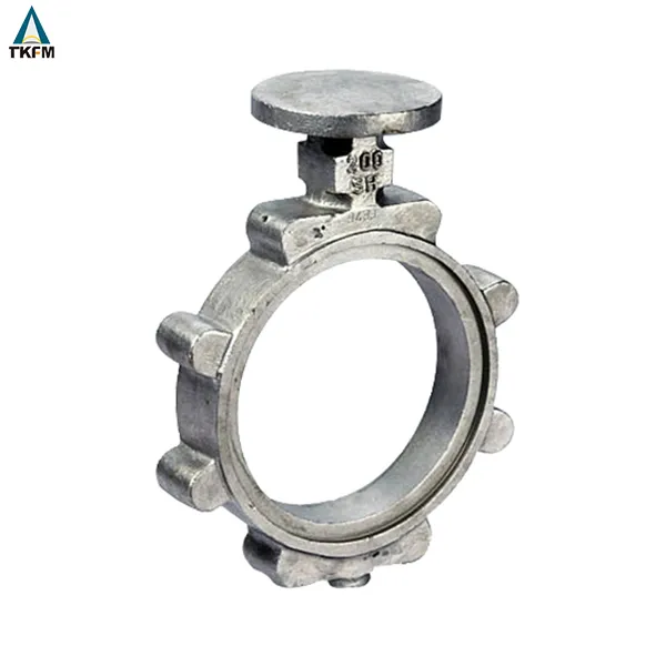 Tkfm Lug Butterfly Valve Body Iron Sand Casting Products