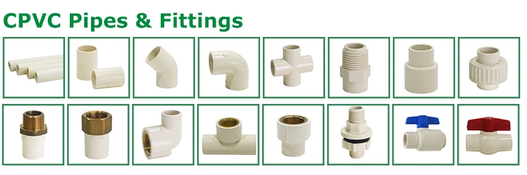 China Factory CPVC 2846 CPVC 2846 Potable Water Pipes and Fittings CPVC