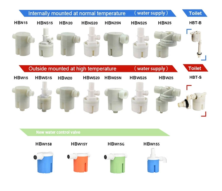 Floating Valve DN15 -DN25 Water Tank Float Ball Valve for Water Dispenser Trough Float Valve