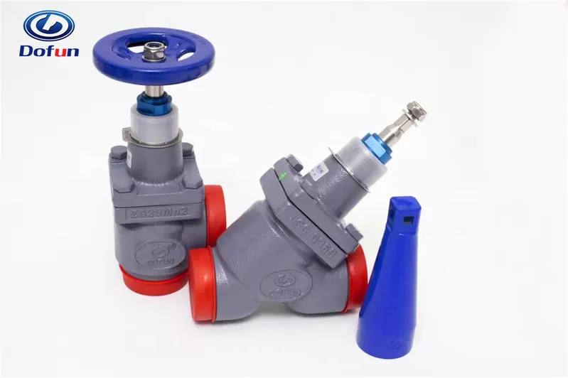 Ammonia Freon Gas Refrigeration Straight Angle Stop Valve