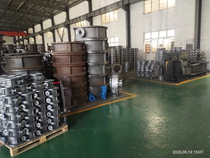 EPDM/NBR/PTFE Seat Wafer Butterfly Valve