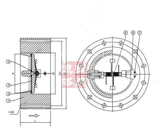 Nickel Aluminum Bronze Lug Check Valve