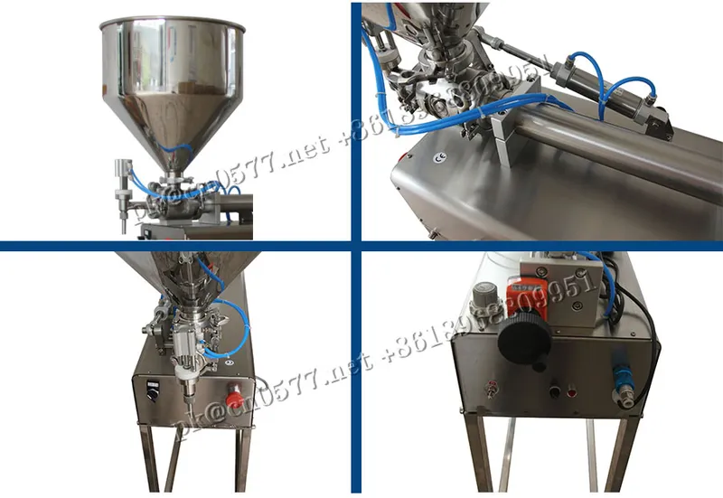 Semi-Automatic Paste Filling Machine for Peanut Butter (G1LGD500)