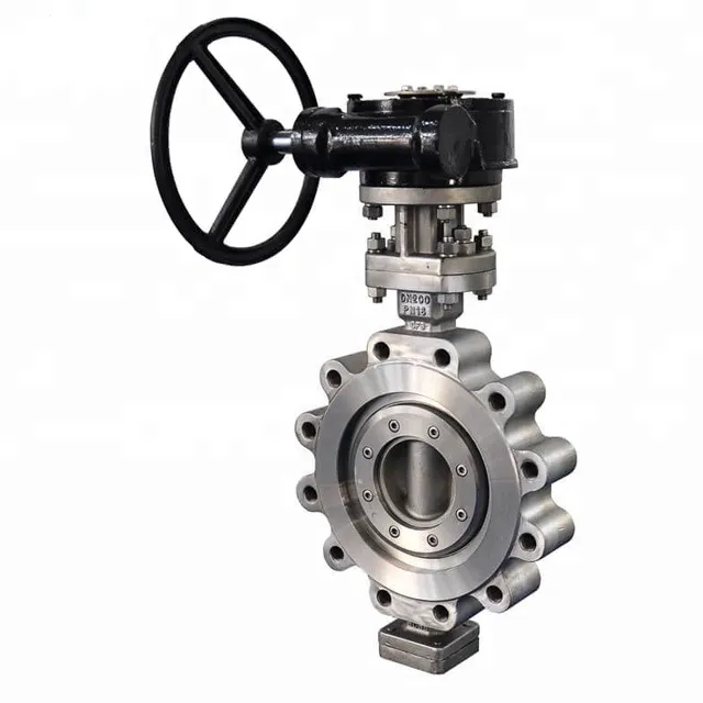 Stainless Steel Double Eccentric Pn25 Lug Butterfly Valve