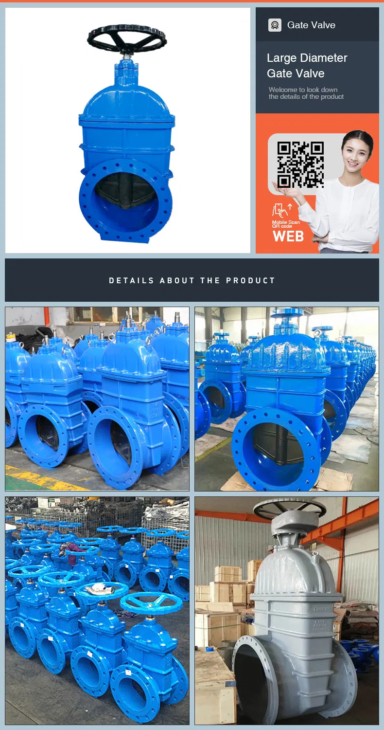 Ductile Iron BS5163/ 5150 Metal Seated Gate Valve Pn16